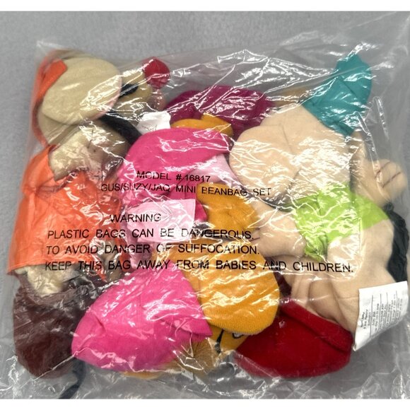 Disney Other - Cinderella Mice Gus Suzy Jaq Disney Store Bean Bag 8" Stuffed Toy Set of 3